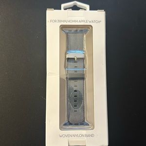 WITHit Blue Woven Nylon Band for 38mm 40mm Apple Watch NBN19WA011